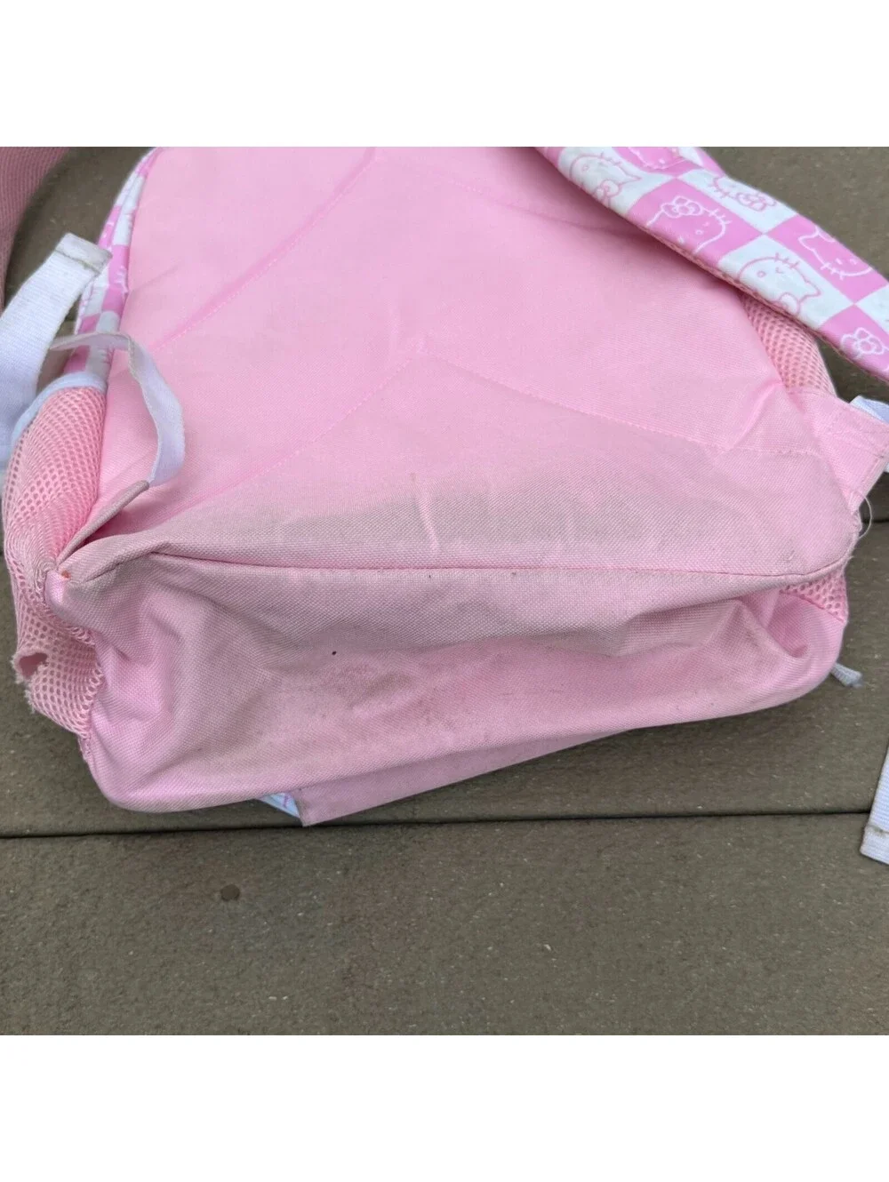 Hello Kitty Pink Backpack Book Bag Lunch Box Senior Year Sanrio School Bag